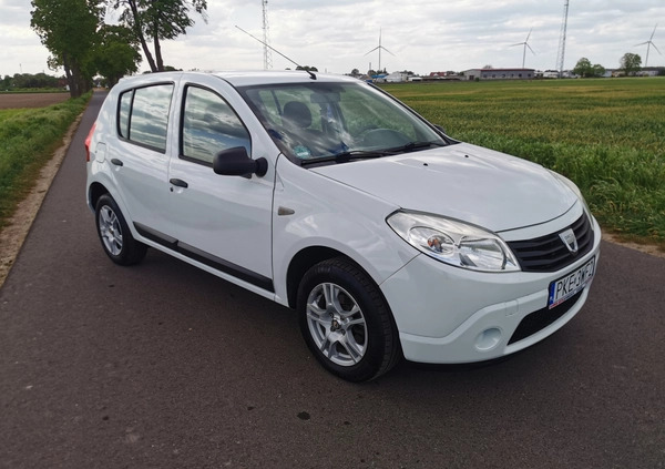 Dacia Sandero cena 10700 przebieg: 174582, rok produkcji 2009 z Brześć Kujawski małe 106